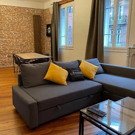 L'etage, Hypercentre Toulousain, Climatise Apartman *