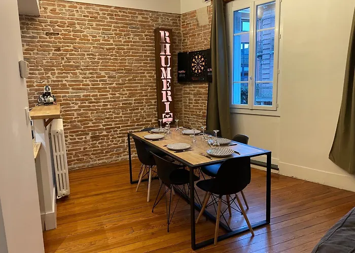 L'etage, Hypercentre Toulousain, Climatise Apartman Toulouse