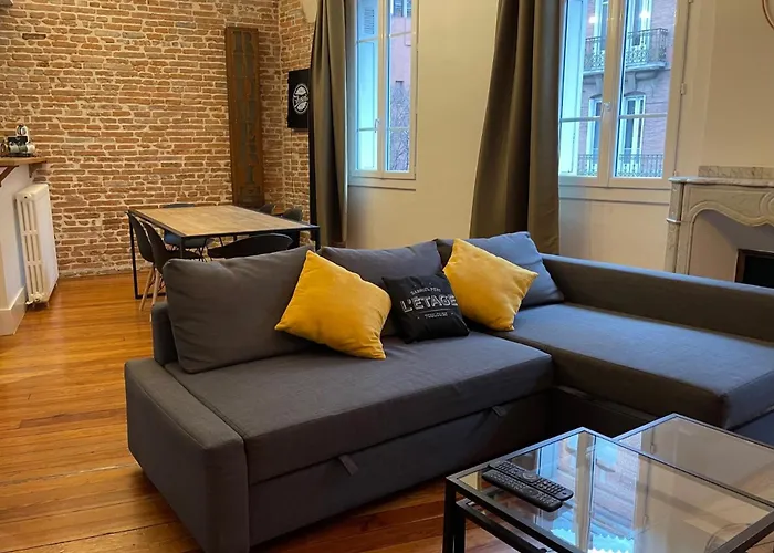L'etage, Hypercentre Toulousain, Climatise Appartement *