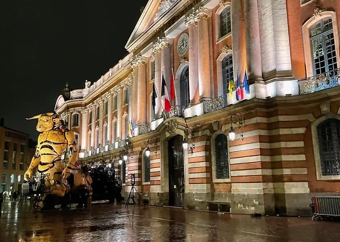 شقة L'etage, Hypercentre Toulousain, Climatise